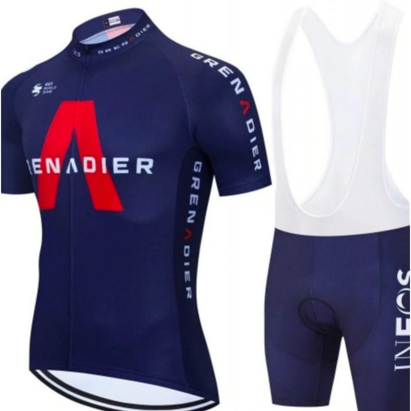 Maßgeschneidertes Radtrikot-Set Kurzarm-Oberteil Shorts Fahren Atmungsaktiv Feuchtigkeitstransportierend Unisex