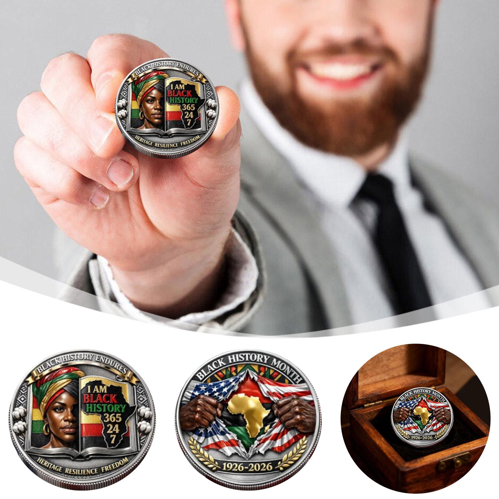 

Commemorative Coin Collectible Souvenir Medal With Inspirational Design For Collection & Gift 3pc One Size