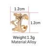 Unisex Fashion U-clip Earring without Earhole and Painless Clip Earring