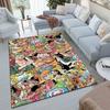 Starring the Japanese Cartoon ONE PIECE Monkey D. Luffy Carpet Is Suitable for Living Room and Bedroom Doormats Office Balcony Decorative Carpet V20