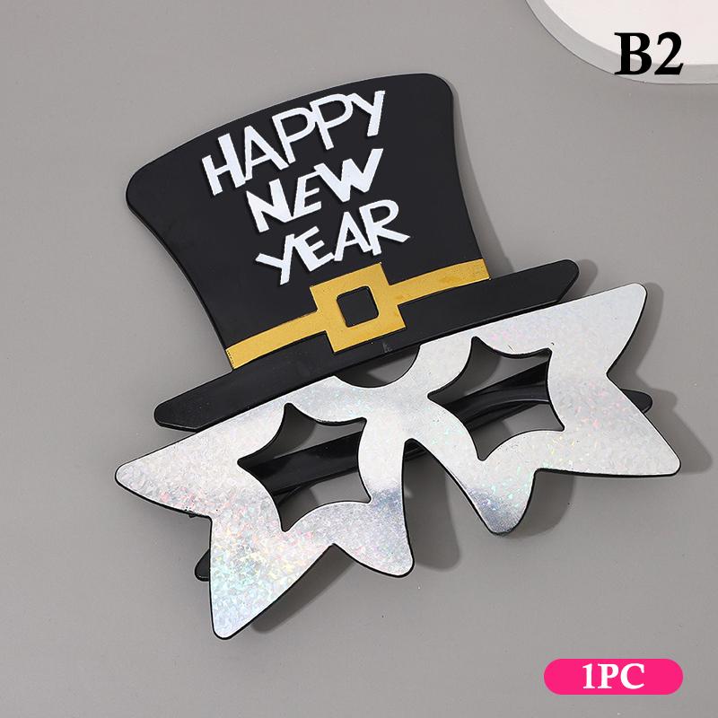 2026  Year Glasses Funny Glasses Eve Party Decoration Po Booth Prop Pc Sunglasses Christmas Supplies 1/3/4Pcs
