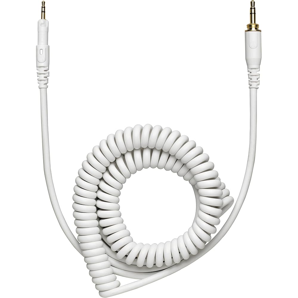 Audio-Technica Professional Monitor Headphones ATH-M50xWH White Studio Recording/Mixing/DJ/Track ...