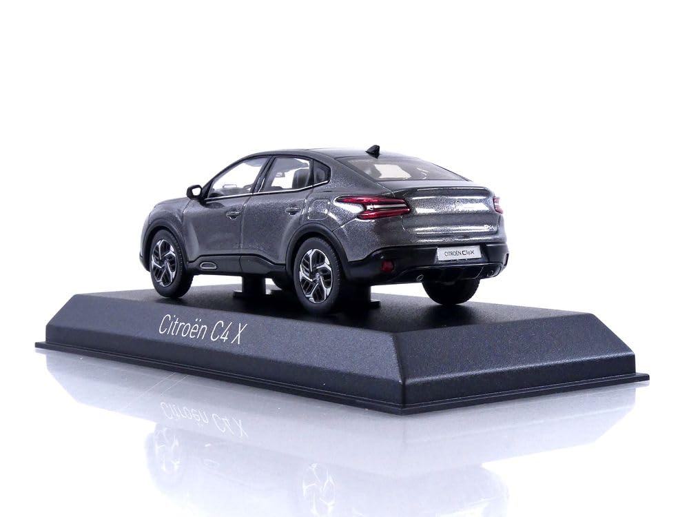 Norev C4 X 2023 Platinum Gray Finished Product 1/43 Citroën
