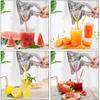 Aluminum Alloy Manual Juice Squeezer Hand Pressure Juicer Pomegranate Orange Lemon Sugar Cane Kitchen Bar Fruit Extraction Tool