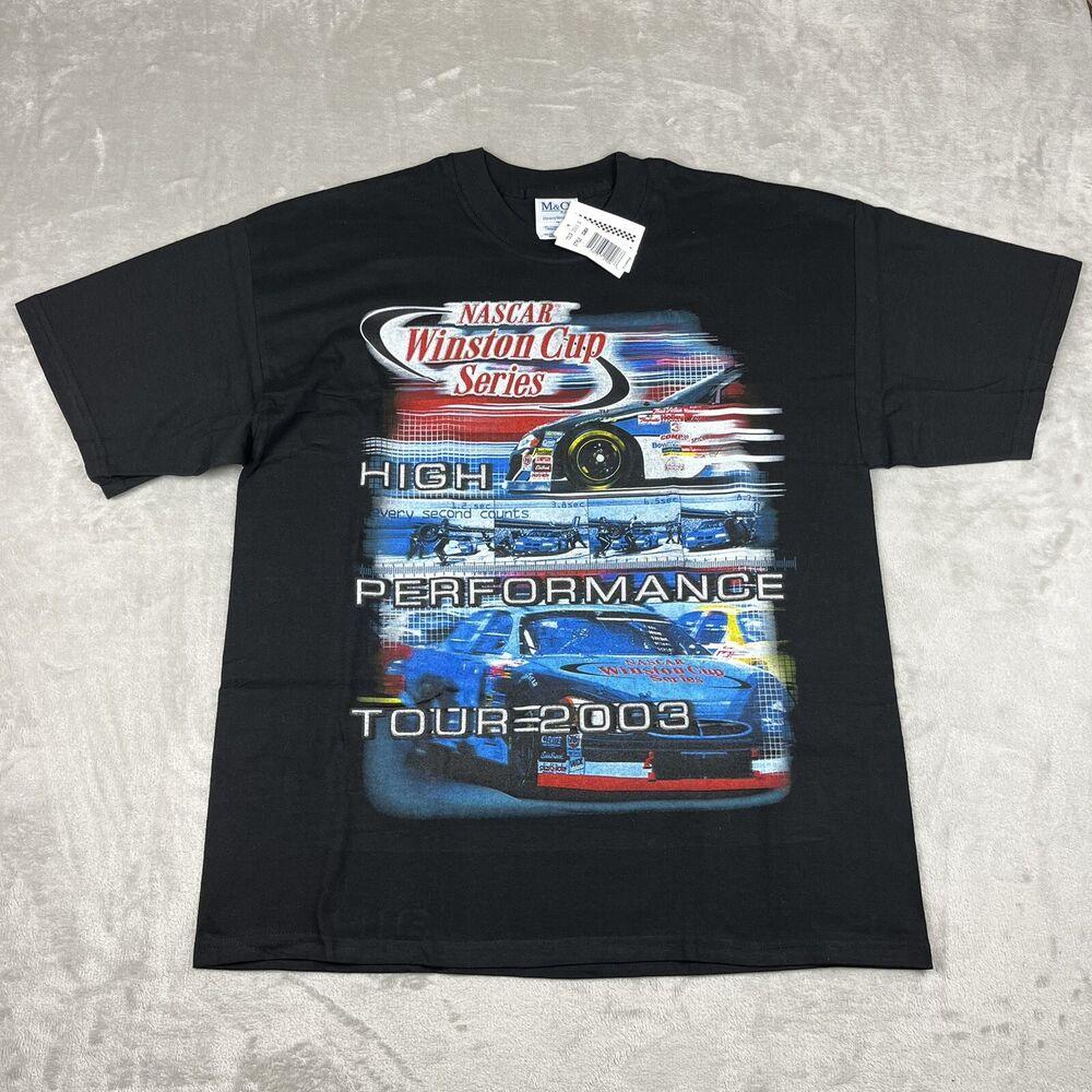 

Винтажная футболка унисекс Nascar 2003 Winston Cup Series Racing Deadstock