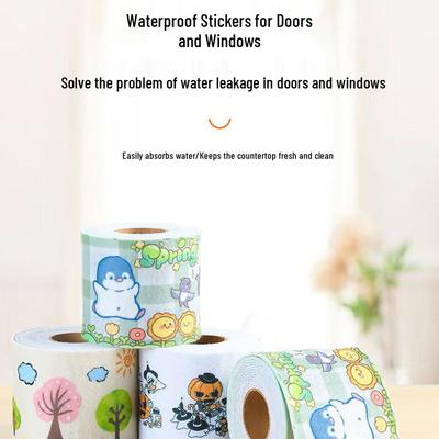 Winter Velvet Anti-Drip Glass Sticker - Absorbs Water, Prevents Condensation, Thickened Surface