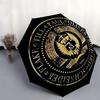1pc SEAL OF AUTHORITY Umbrella with Plastic Handle,Suitable for All Seasons Home Travel Outdoor UmbrellaM1075