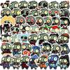 50 Cartoon Little Zombie Expression Graffiti Stickers Personalized Decorative Guitar Notebook Suitcase DIY Waterproof Stickers
