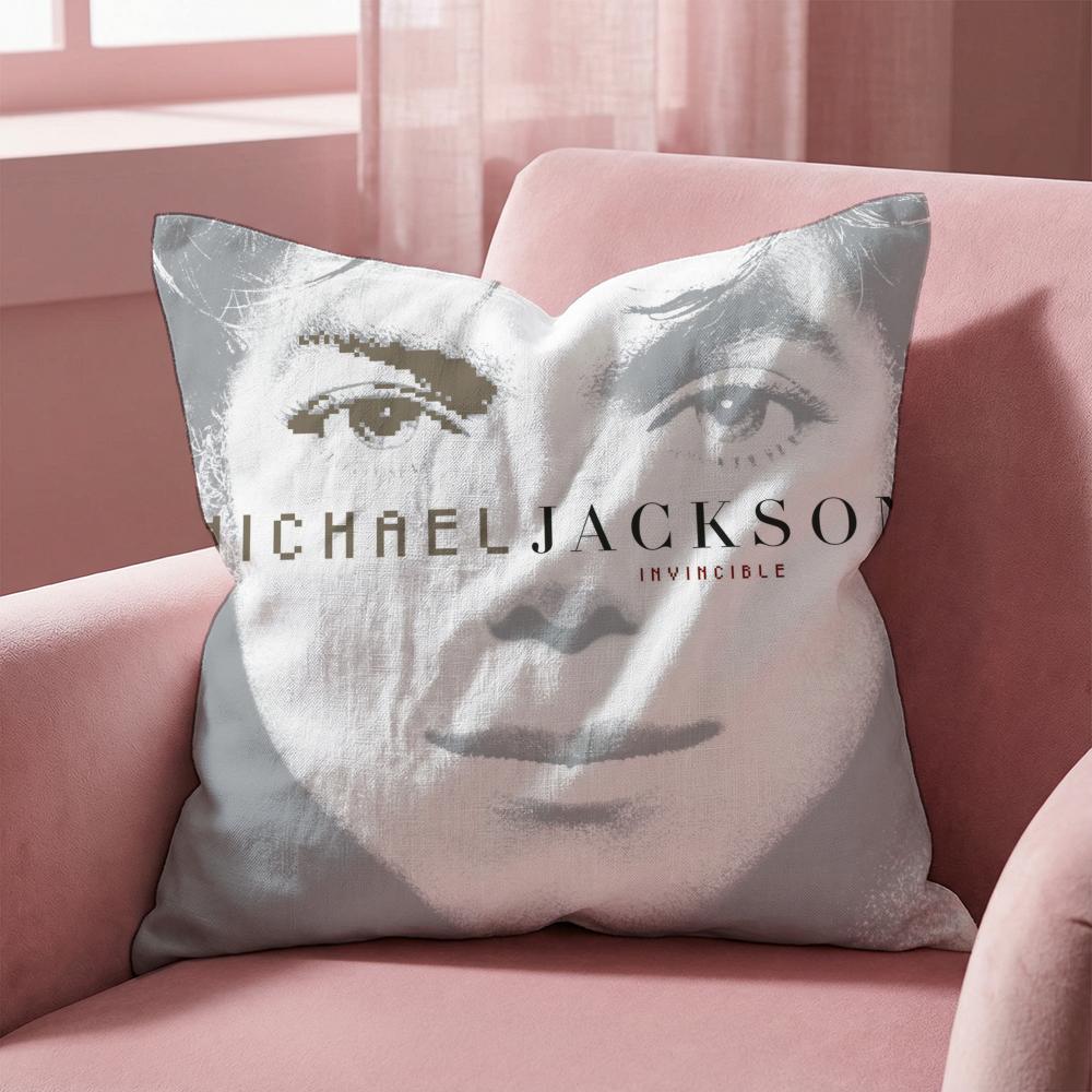 

Подушка с изображением танцора M-MichaelS J-JacksonS, многоцелевая наволочка для дома и автомобиля - Двусторонняя, мягкая и прочная для ежедневного использования 30cmx30cm