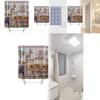 Peva Shower Curtain Animal Pattern Waterproof Bathroom Divider For Home Decor