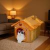Four Seasons Warm Pet House: Removable & Washable Bed for Cats and Small Dogs
