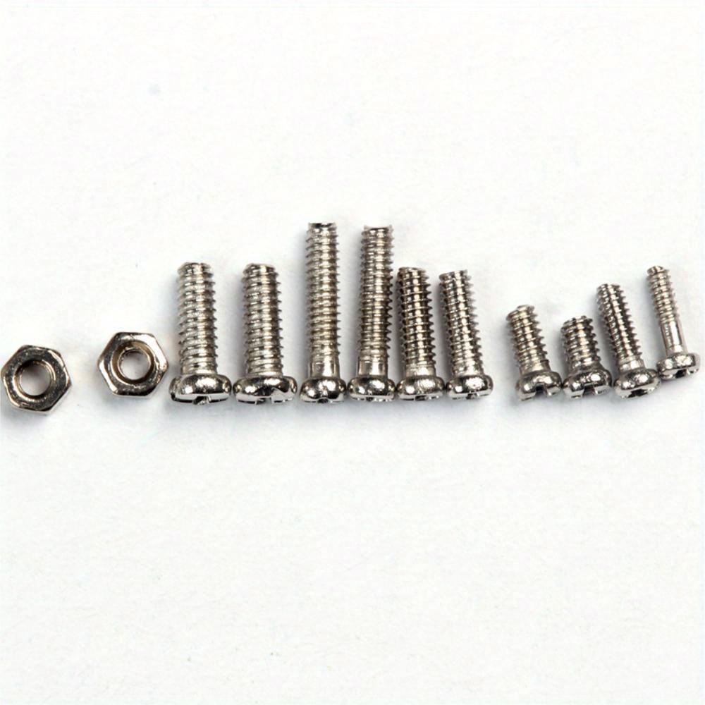 600pcs Small Screws With Screwdrivers, Stainless Steel Screws, Electronics Nut For Watch Eye Glasses, Clock Repair Tool Kits