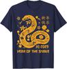 Year Of The Snake 2026 Lunar New Year Chinese New Unisex T-shirt