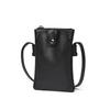 VINEY Women's Leather Mini Crossbody Bag