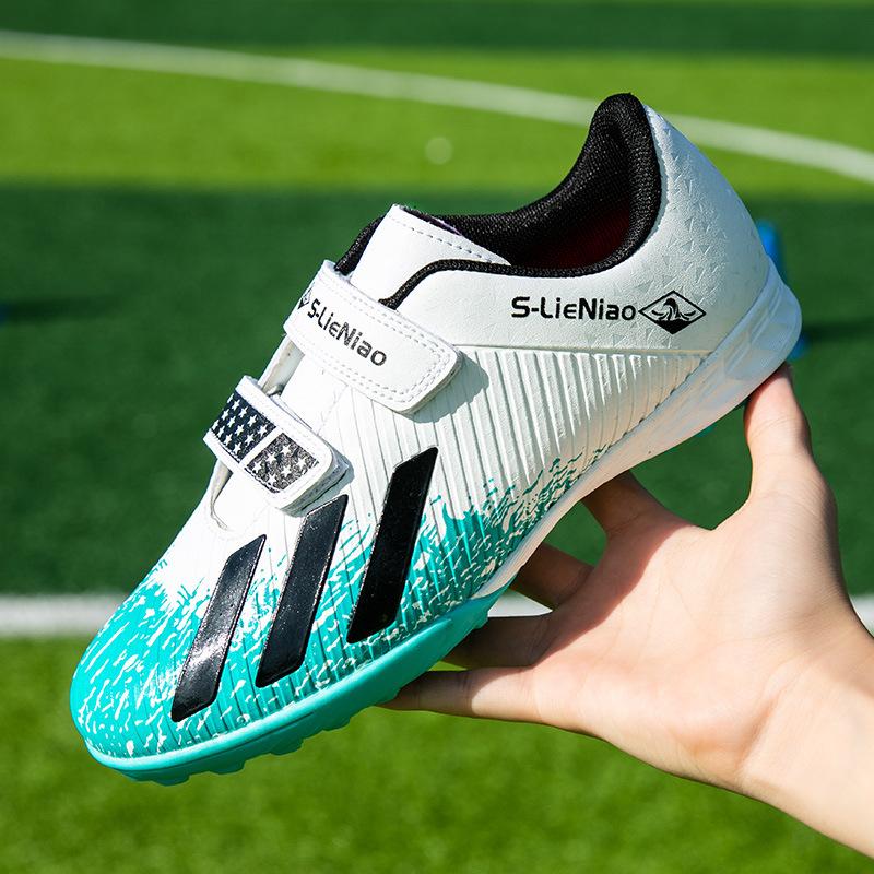 

Футбольные бутсы Детские Короткие ногти Ученики начальной школы Сломанные ногти Старшие дети Липучки 32