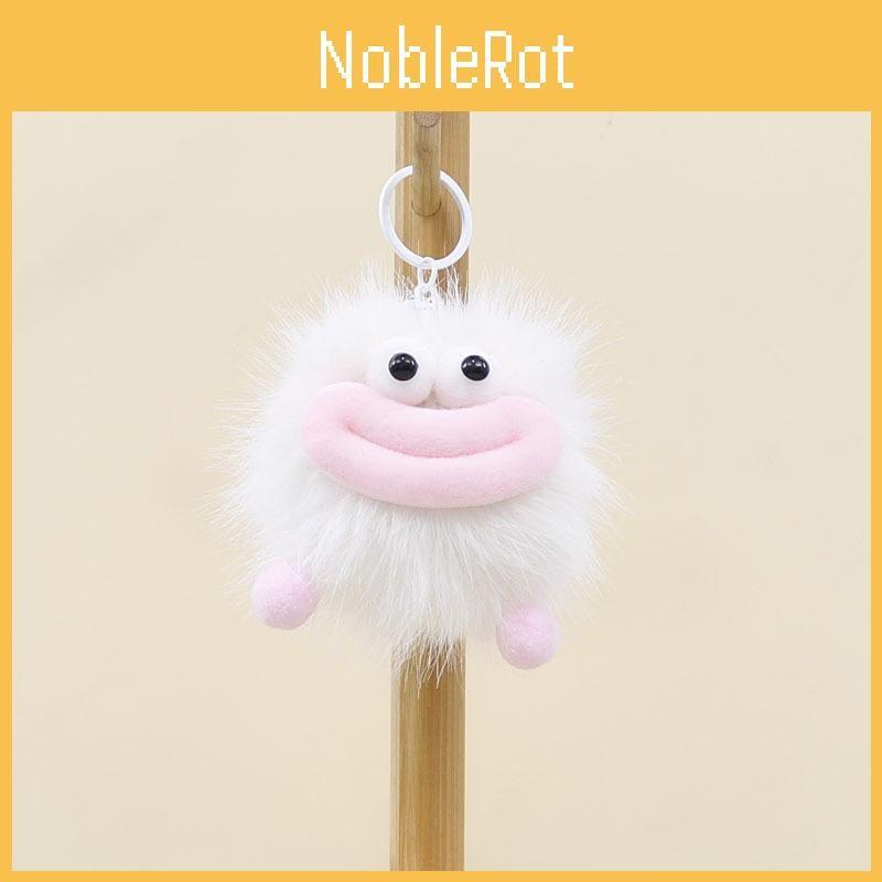 Plush Stuffed Animal Keychain With Big Mouth Design For Bag Bag Ornament