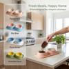 Ceramic Double Pet Bowl Anti-tip Pet Feeding Bowl Dog Bowl Double Pet Feeding Bowl Set  Indoor