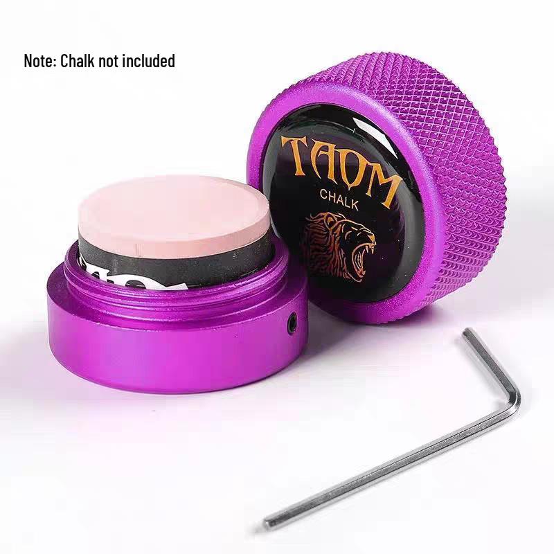

Taom Chocolate Powder Metal Box & Sleeve with Snooker Clip