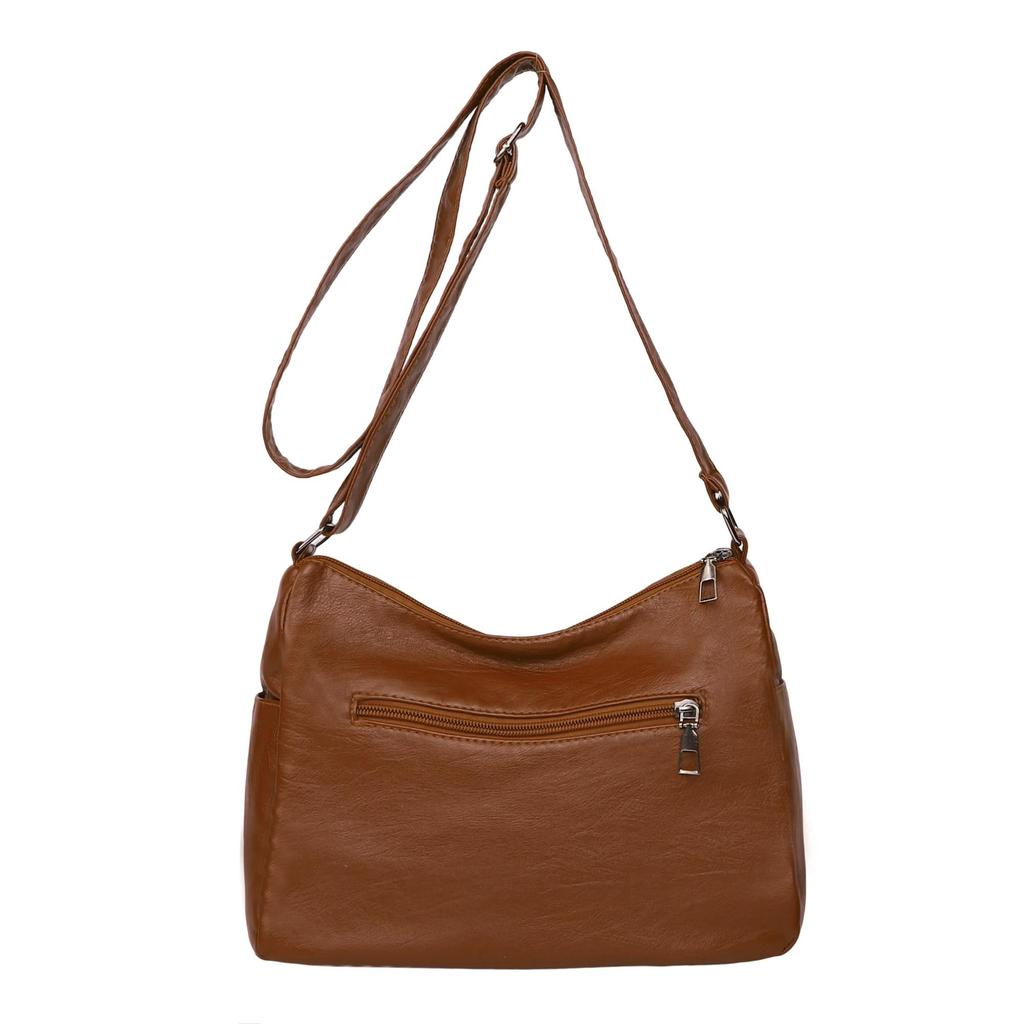 2026 Summer Female Pu Leather Crossbody Shoulder Bags Multi-Pocket Ladies Luxury Purses And Handbags Women'S Bag
