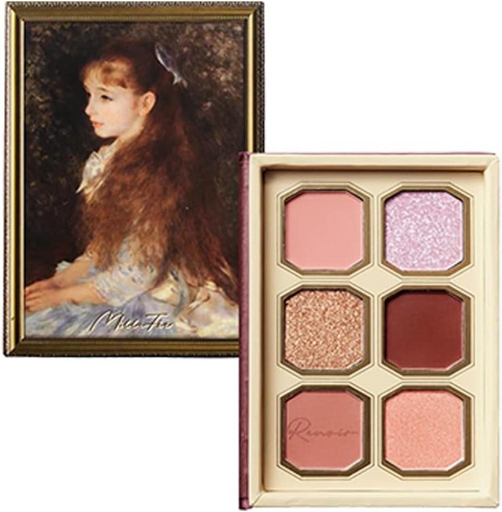 Millefeu Painting Eyeshadow Cute Palette Gift Pink Eyeshadow (01 Irene)