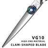 TITAN Hair Scissors Barber Tool Professional Hairdressing Scissors Cutting Thinning Shear Jp Vg10 Steel
