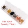 DIY Jewelry Making Kit: Jump Rings, Ear Hooks, Ear Plugs, Lobster Clasps for Earrings & Bracelets