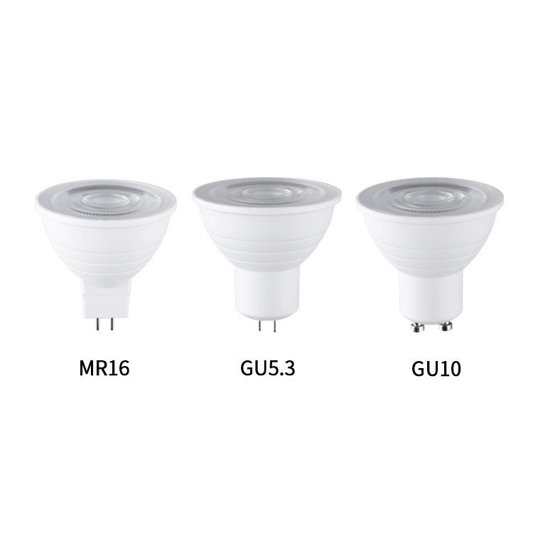 LED Spotlight Bulb: GU10, MR16, GU5.3, E27 Screw Base for Household Use