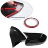 Car Ox Horn Side Rearview Mirror Cover Wing Mirror Protect Decorate Covers Auto Exterior Decoration Accessories for Toyota Camry 2018 2019 2020 2021