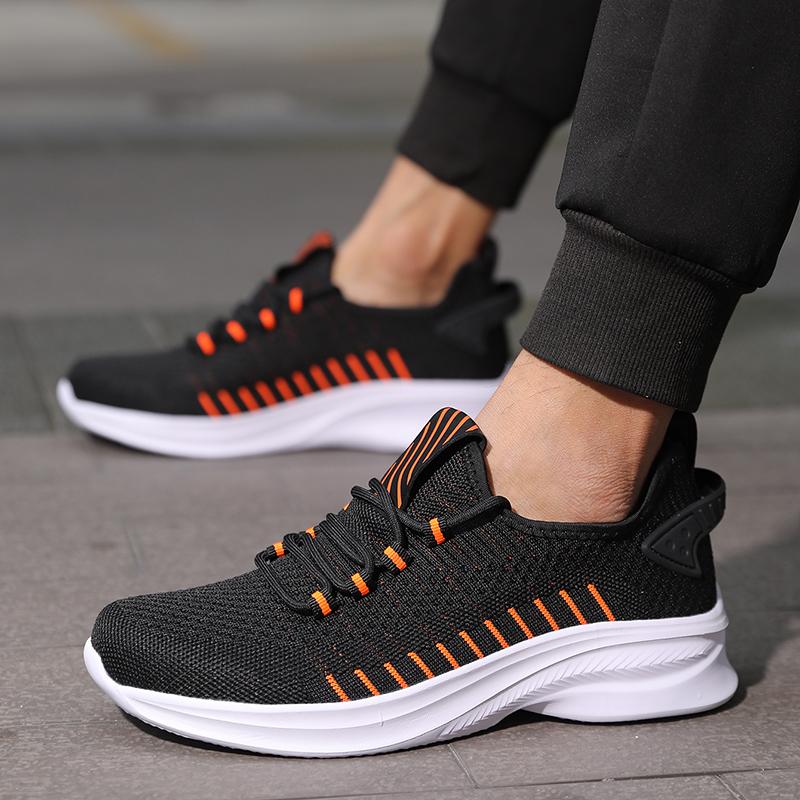 Casual sneakers Men's tennis men's breathable comfort ultralight walking loafers Spring and Autumn flat walking fitness men's sh