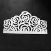 Flower Rose Border Metal Cutting Dies DIY Scrapbook Cards Making Punch Stencil