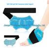 Multi-functional Gel Bead Ankle Ice Pack with Strap for Hot/Cold Therapy and Sports Protection