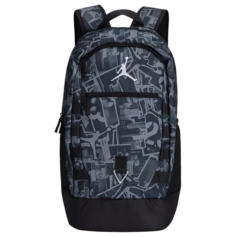 

Jordan Polyester Backpack Regular Unisex Charcoal Black Jordan JD2423003AD-001 One Size