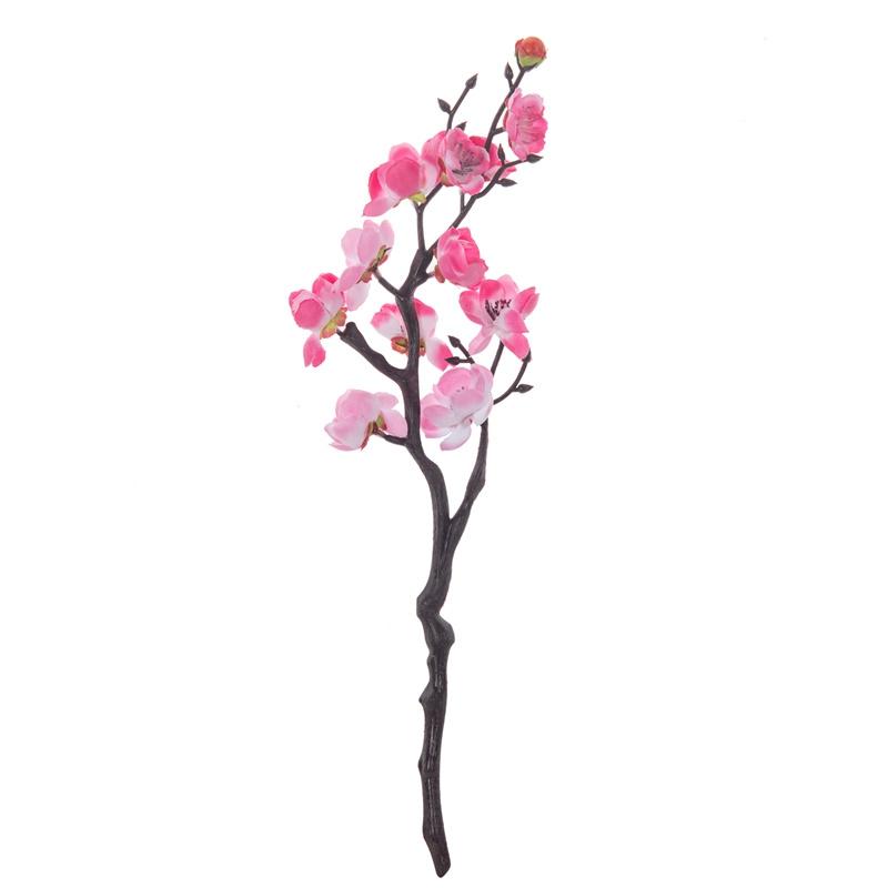 

1/3pcs Artificial Flowers Spring Plum Blossom Peach Branch Silk Home Room Wedding Party Decorations Festival Garland Accessories 1 pc