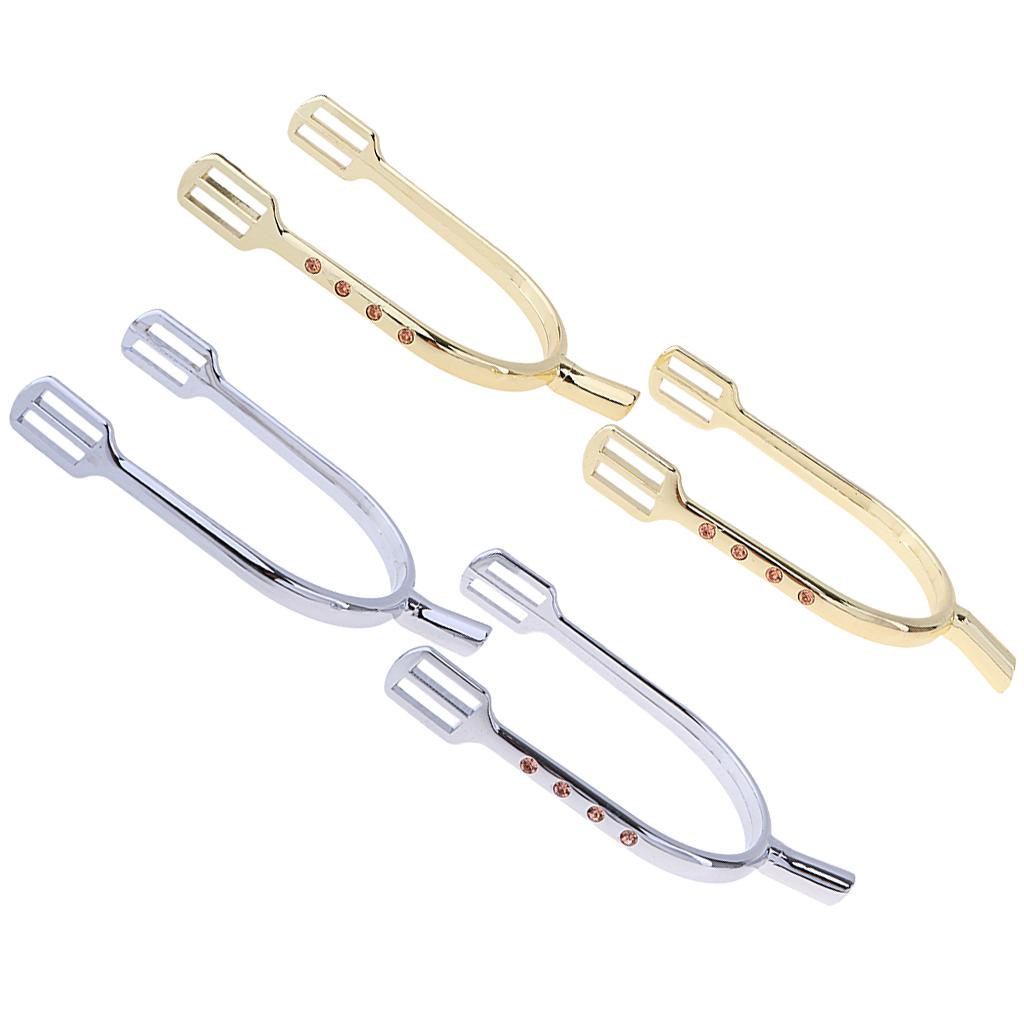 1 Pair Zinc Alloy Horse Equestrian Horse Riding Boots Accessories 12*8*2cm