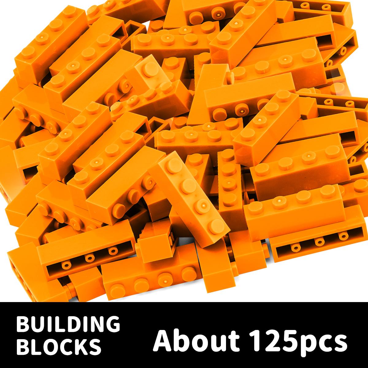 

200 г 1x4 точки DIY Строительные блоки Толстые Фигурки Кирпичи Обучающие Креативные Игрушки для Детей Размер Работает с 200g 1x4
