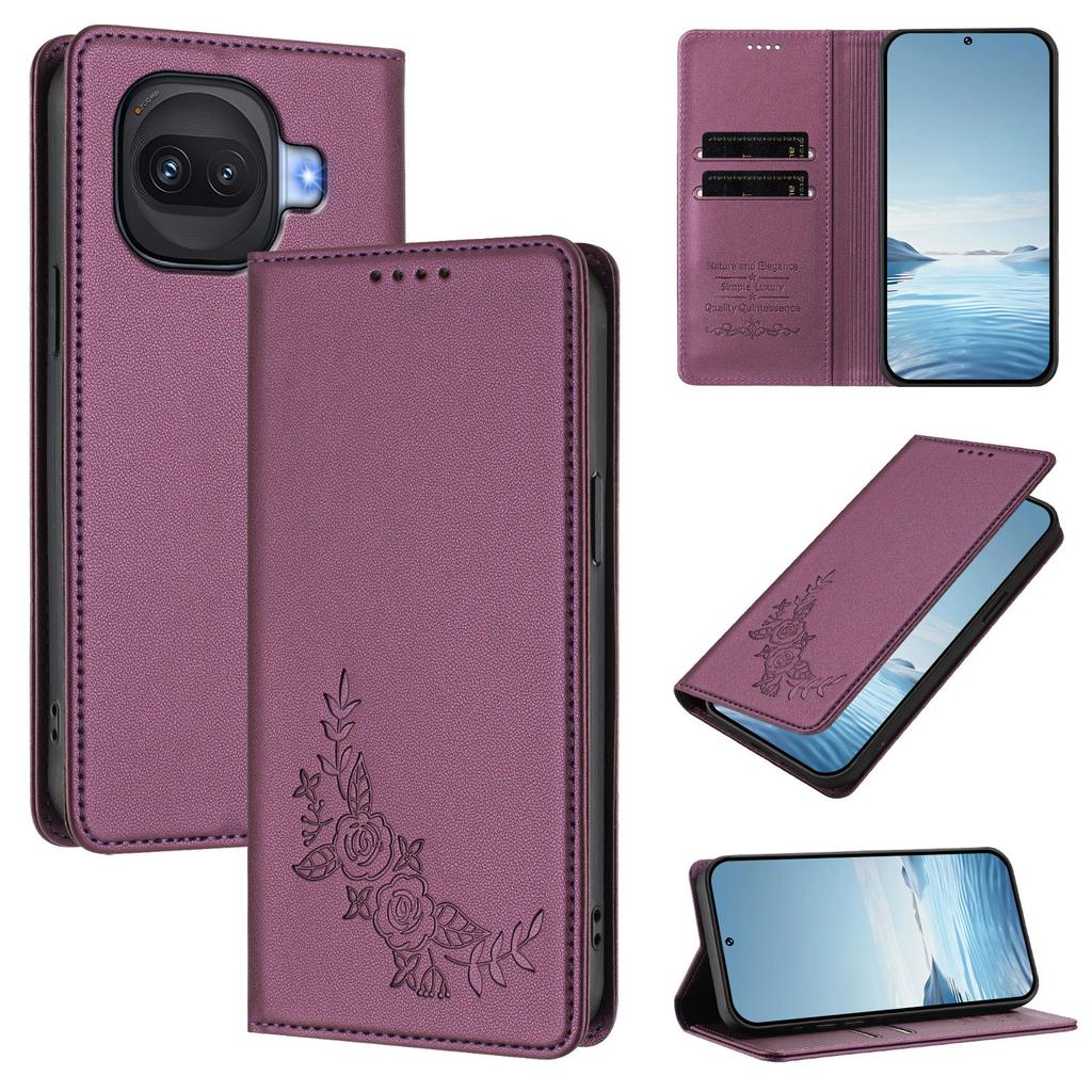 Magnetic Leather Wallet Flip Case Kickstand Shockproof Phone Cover For VIVO IQOO Z11 Z10x Z10 Z9 Turbo Z9s Z9 Lite Z9x Z9 Z3