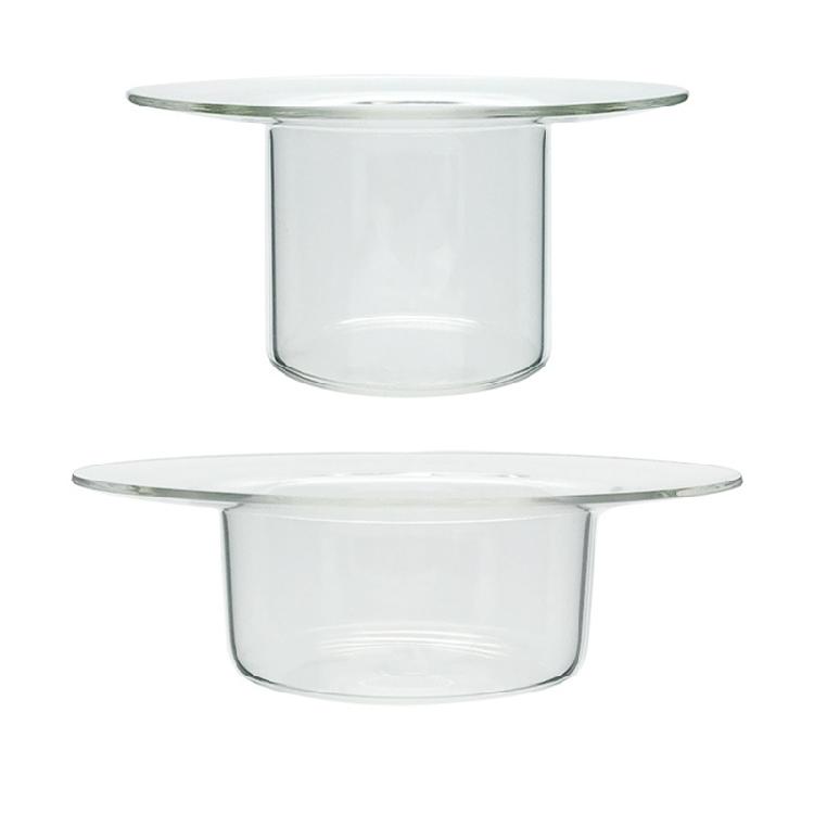 Straw Hat Shape Ice Cream Classes Container for Cake Yogurt Fruit Tasting Party