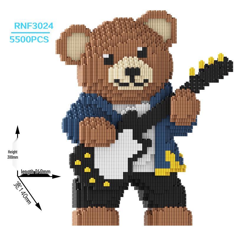 StellaLou Rabbit Building Blocks: High-Difficulty Jigsaw Puzzle Toys for Boys and Girls
