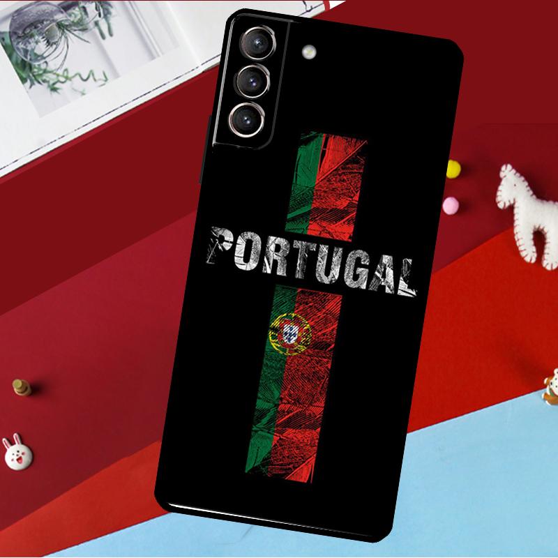 Portugal Flag Case For Samsung Galaxy S22 S23 Ultra S21 FE S8 S9 S10 Plus Note 10 20 Ultra S20 FE Coque