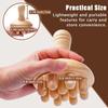 Wooden Foot Sole Massager Muscle Relaxation Acupoint Ball Portable Foot And Leg Massager  Foot Care
