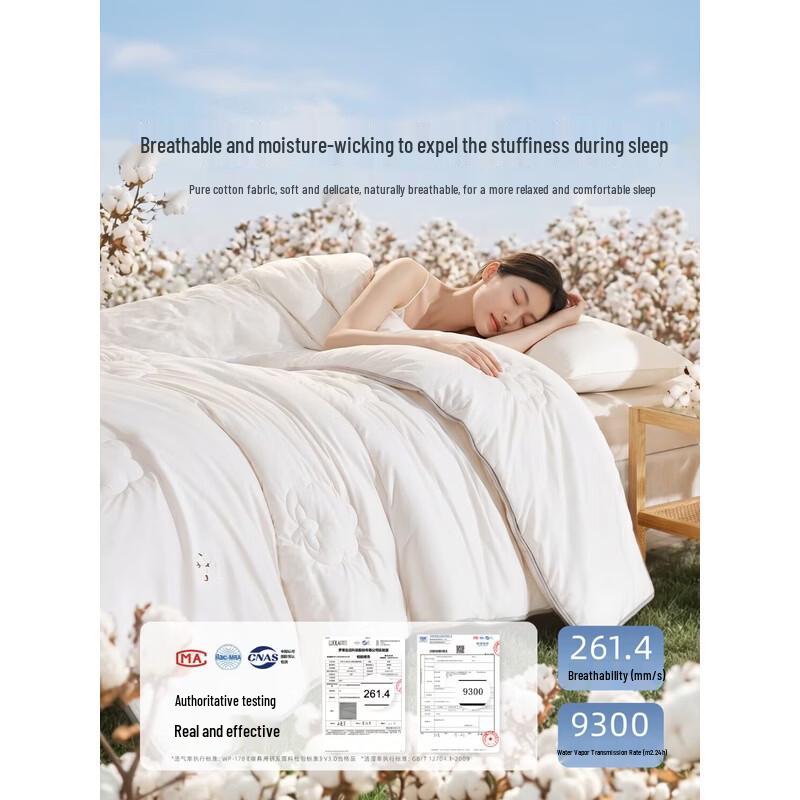 LUOLAI 100% Xinjiang Cotton Winter Quilt