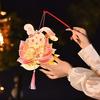 Chinese Style Children's Rabbit Lantern DIY Material Bag Mid-Autumn Festival Lamp  Party Lights