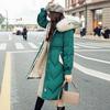 Fashion Women Winter Warm Cotton Hooded Winter Long-Sleeved Overcoat