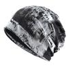 Tie-dye Slouchy Beanie Hat Stretchy Streetwear Beanie Retro Plush Lined Beanie  For Men Women