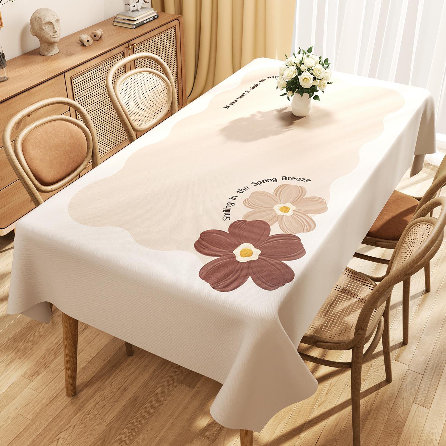 

Роскошная водонепроницаемая, маслостойкая, противоожоговая ПВХ-скатерть для прямоугольных журнальных столиков 90*140 cm