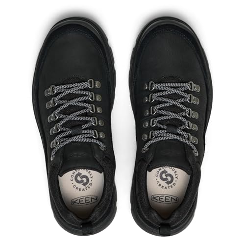 KEEN KOSA OXFORD Women's Sneakers, Black/Black, Size 24.0 cm