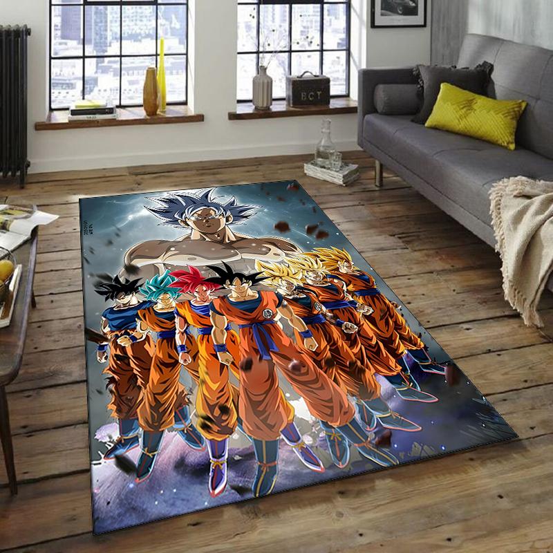 1pc Dragon Ball3 Design Area Rug - Non-Slip, Soft & Cozy Floor Mat for Living Room, Bedroom, Office - Indoor/Outdoor Decorative Carpet