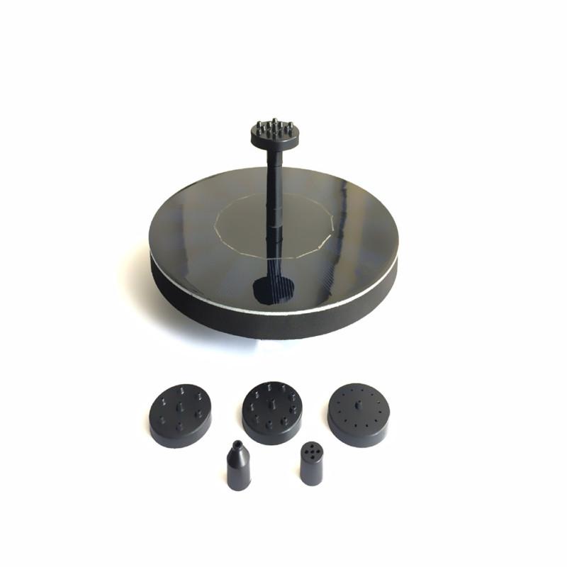 

Солнечный фонтан Фонтанный насос на солнечной энергии Плавающая солнечная панель Водяной насос Фонтанный комплект