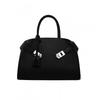 Large Minimalist Tote Bag Women Soft Pillow Shape PU Shoulder With Zip Multiple Interior Pockets