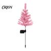 Waterproof Solar Garden Stakes Christmas Tree Stake Lights, Outdoor IP65 Crooked Lamp with Colorful Light for Automatic Dusk to Dawn Lights